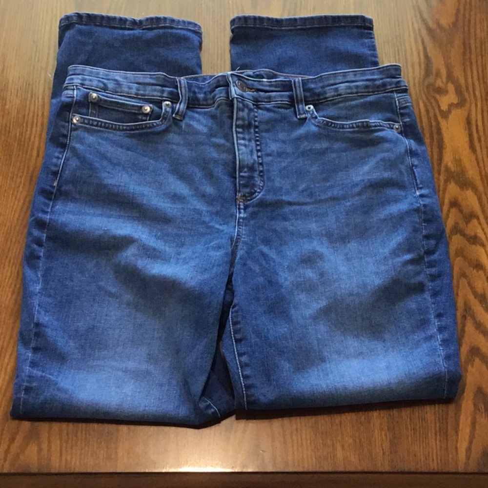 Ralph Lauren premier straight leg jeans size 14 - Picture 2 of 7
